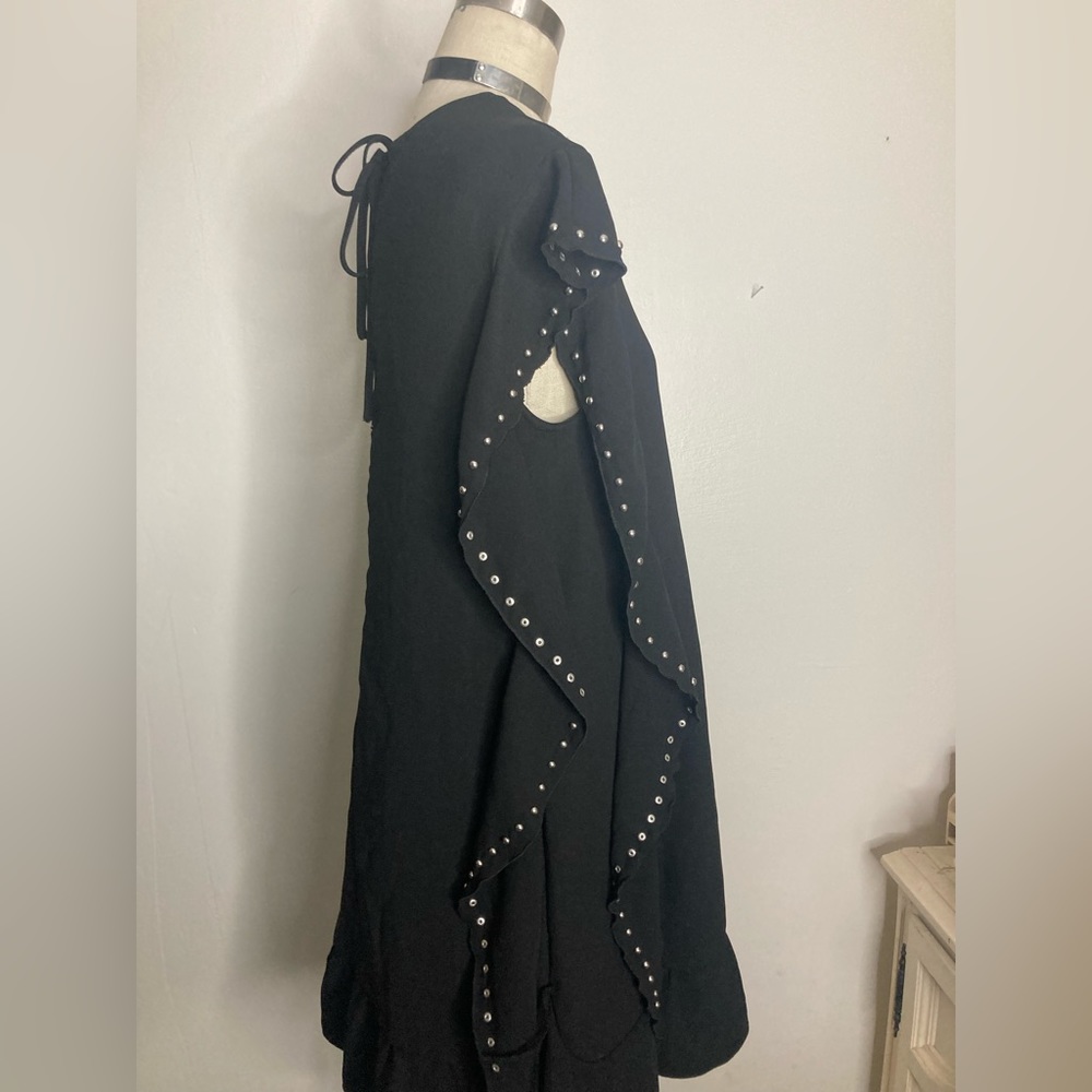 Like New Mango Round Studs Flutter Minidress - image 2